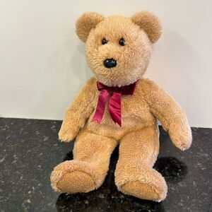 Ty Beanie Buddy “Curly” the Bear (14 inch)